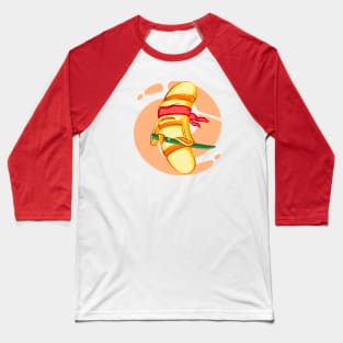 Samurai Banana Baseball T-Shirt